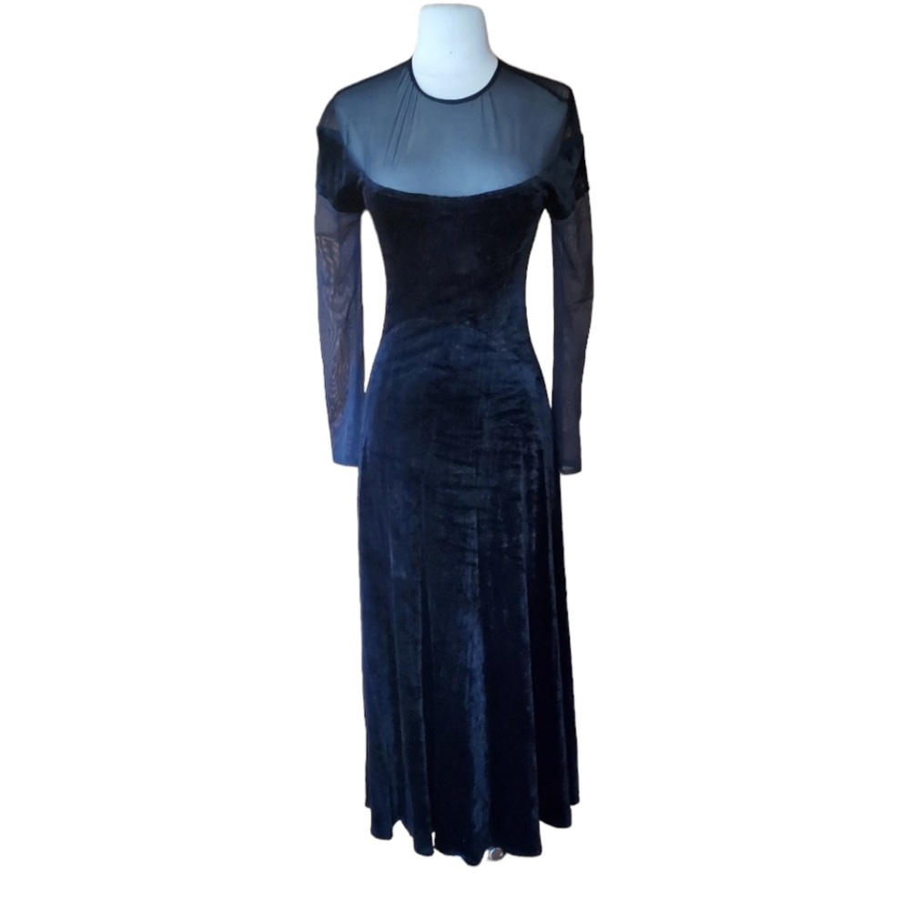 Alberto Makali Black Evening Gown
